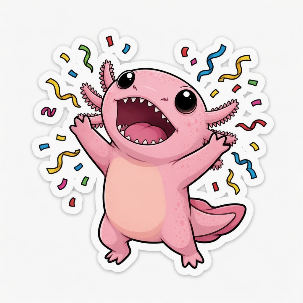 ATLVL Axie celebrate